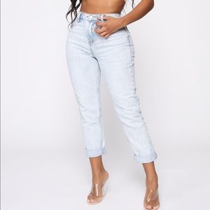 Boyfriend style jeans